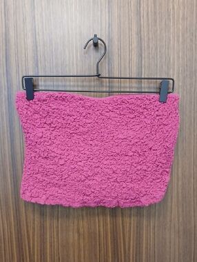 FREE PEOPLE Crinkle Tube Top SZ M